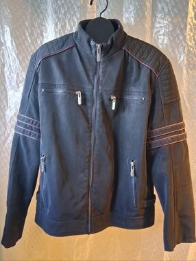 TM Exposure Men's Motorcycle Jacket Size XL Preowned